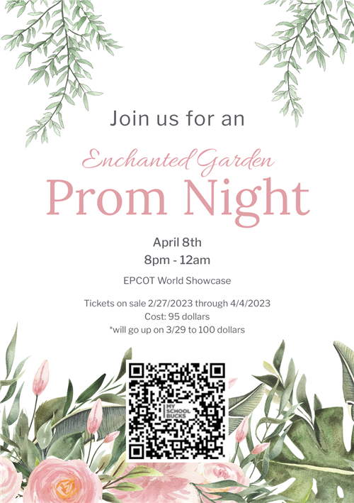 Prom 2023 Flyer